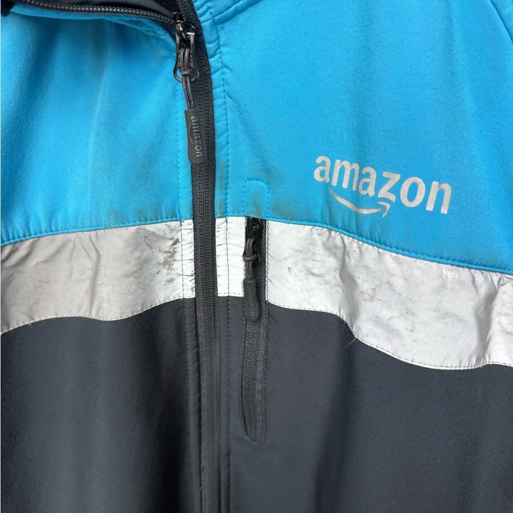 Amazon Fleece Lined Midweight Coat Size Large - Picture 4 of 10